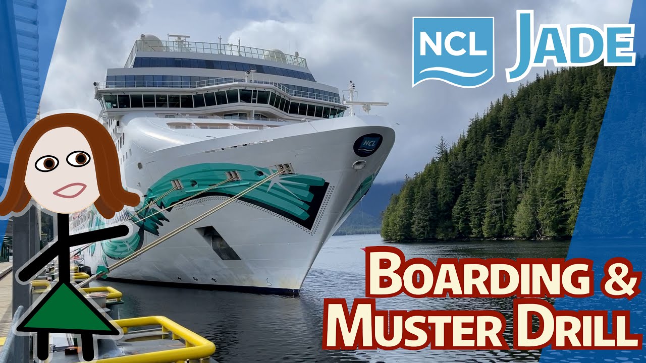 NCL Jade: Boarding, Balcony Cabin Tour, and Muster Drill