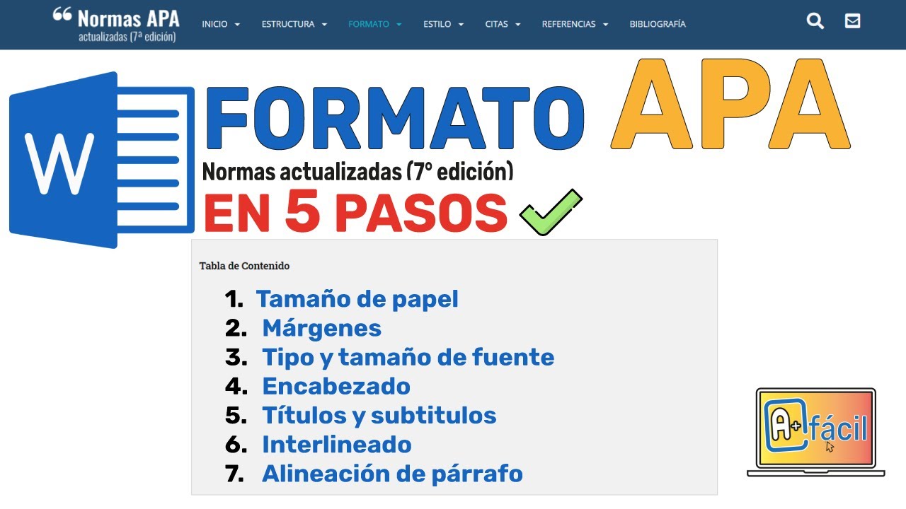 🔵 FORMATO APA 7ma edición ✅ NORMAS APA ÚLTIMA EDICIÓN 2025 