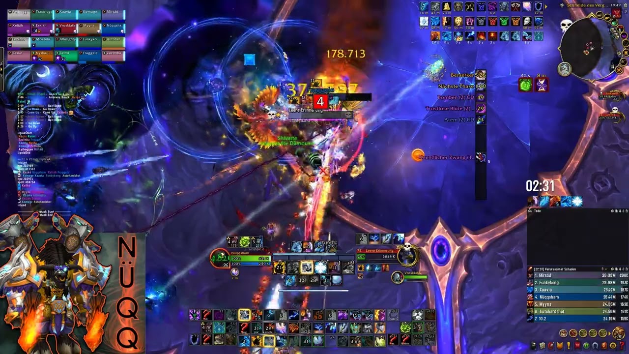 Spirits Rising vs Sarkareth Mythic Firstkill Enhancer POV