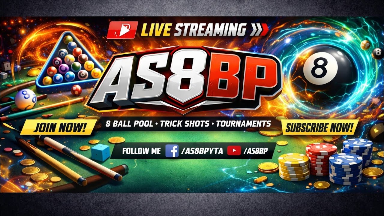 🔴 LIVE 😈 One Shot = Game Over! | Extreme Pressure 8 Ball Pool 🎱 | AS8BP
