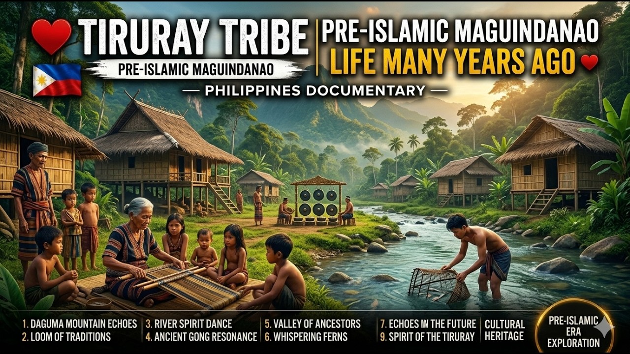 Tiruray Tribe Pre-Islamic Maguindanao | Life Many Years Ago | Philippines Documentary