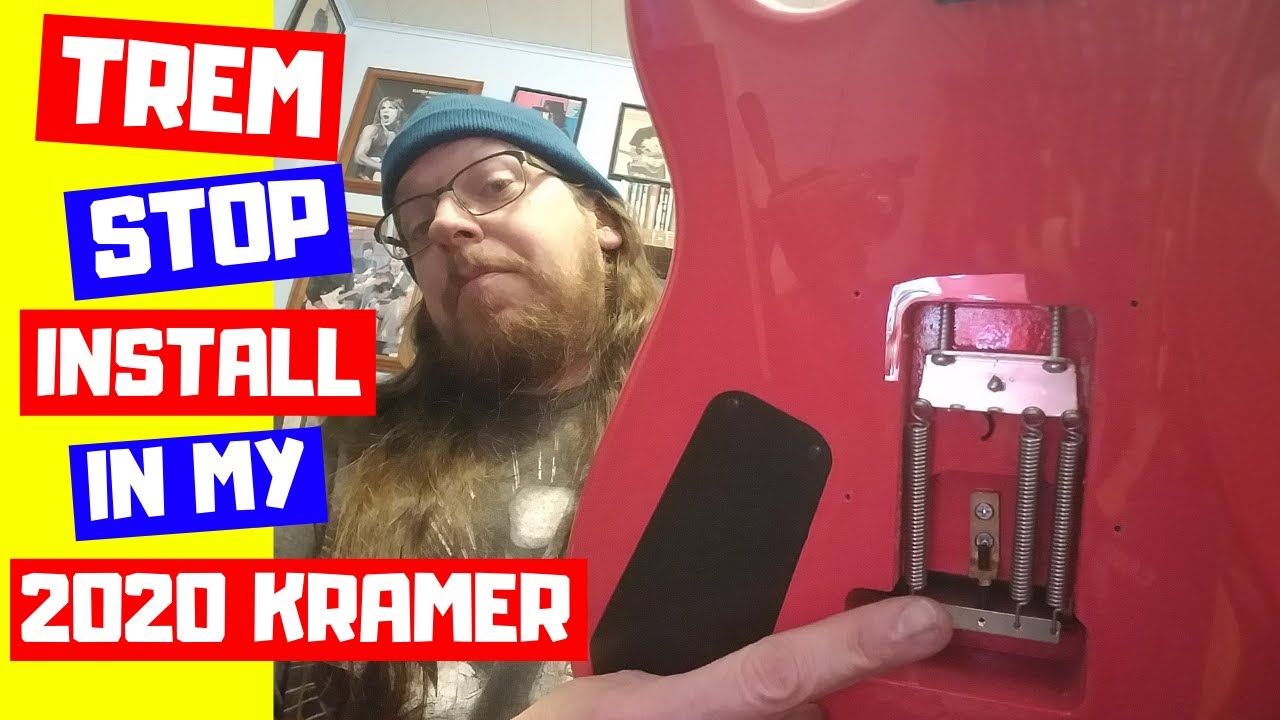 Installing a Trem Stop in My Kramer Baretta