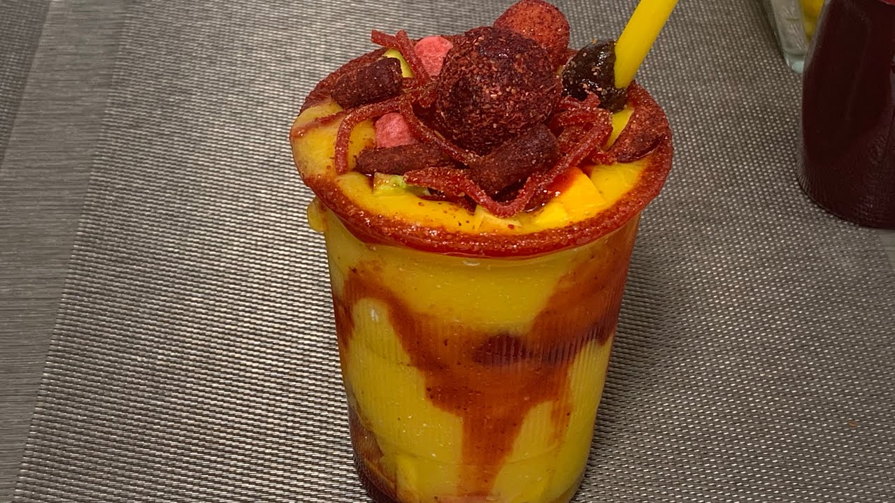 Chamoyada de mango