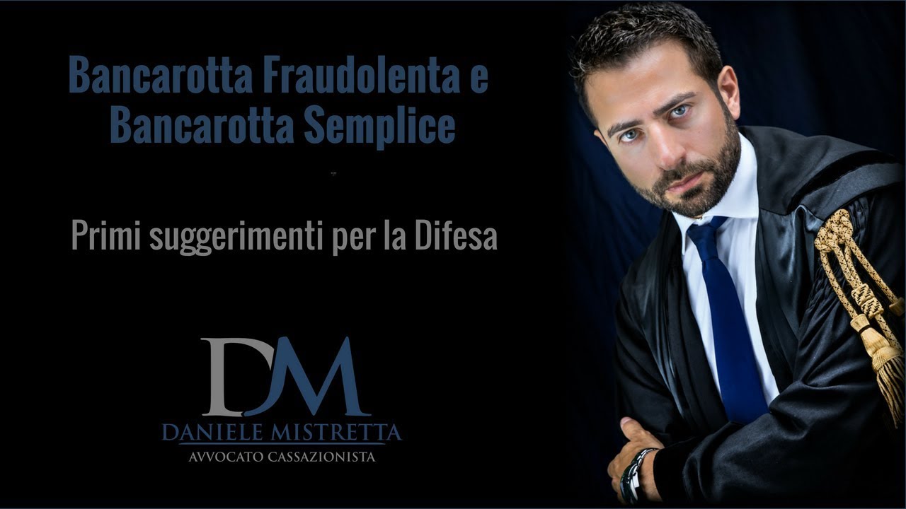 Bancarotta: primi suggerimenti per la difesa