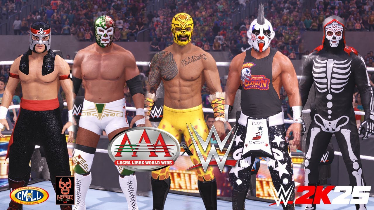 WWE 2K25 PC Mod : Lucha Libre x Wrestlemania?