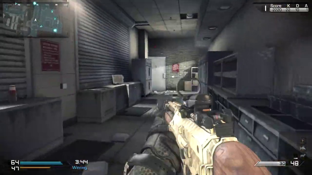 Call Of Duty : Ghosts Team Deathmatch Gameplay ( No Commentary )