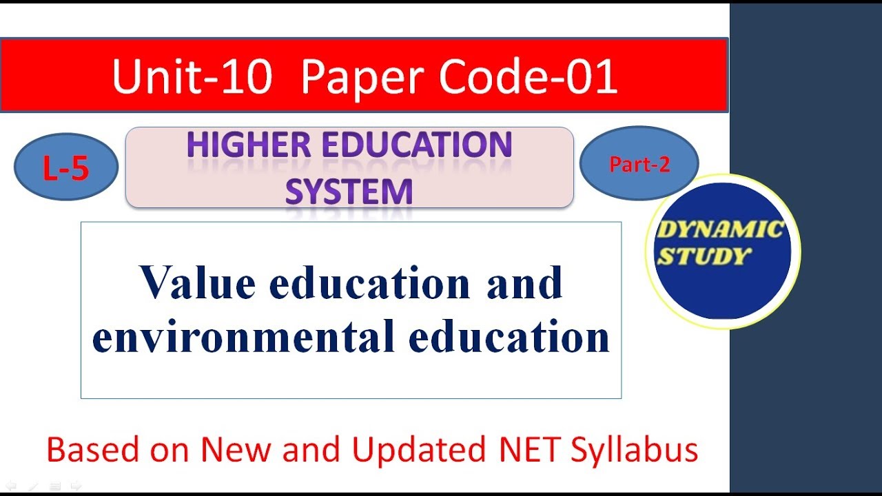 Value education and environmental education Lesson-5 Part-2