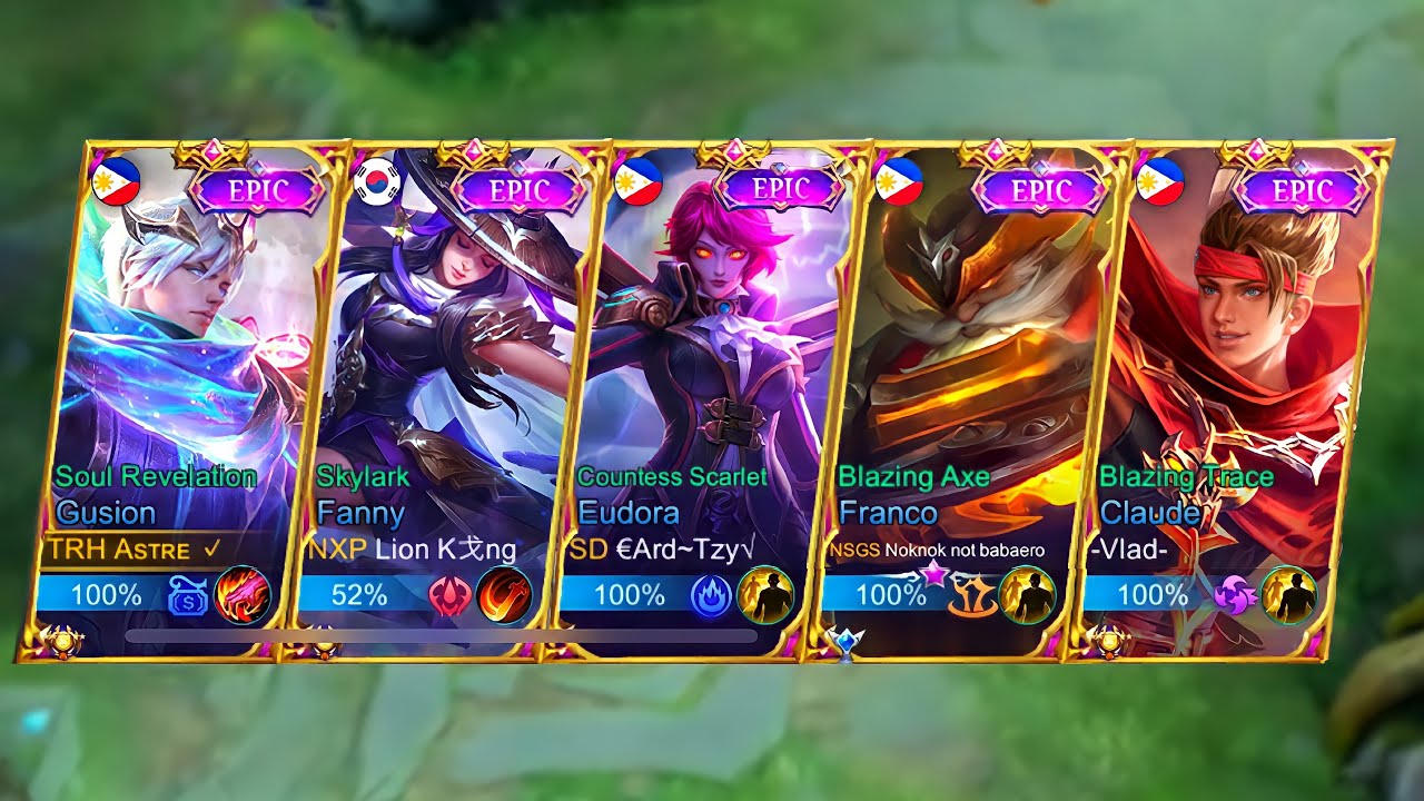 ASTRE GUSION vs KARRIE CORE?? ALL EPIC SKIN! 🔥