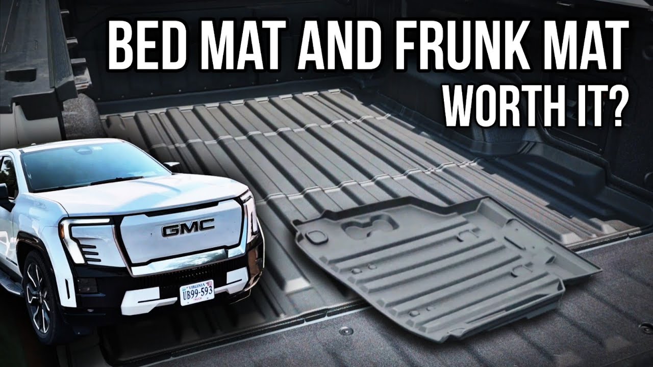 Frunk and Bed Mat for my GMC Sierra EV! Are they worth it? TripleAliners Review