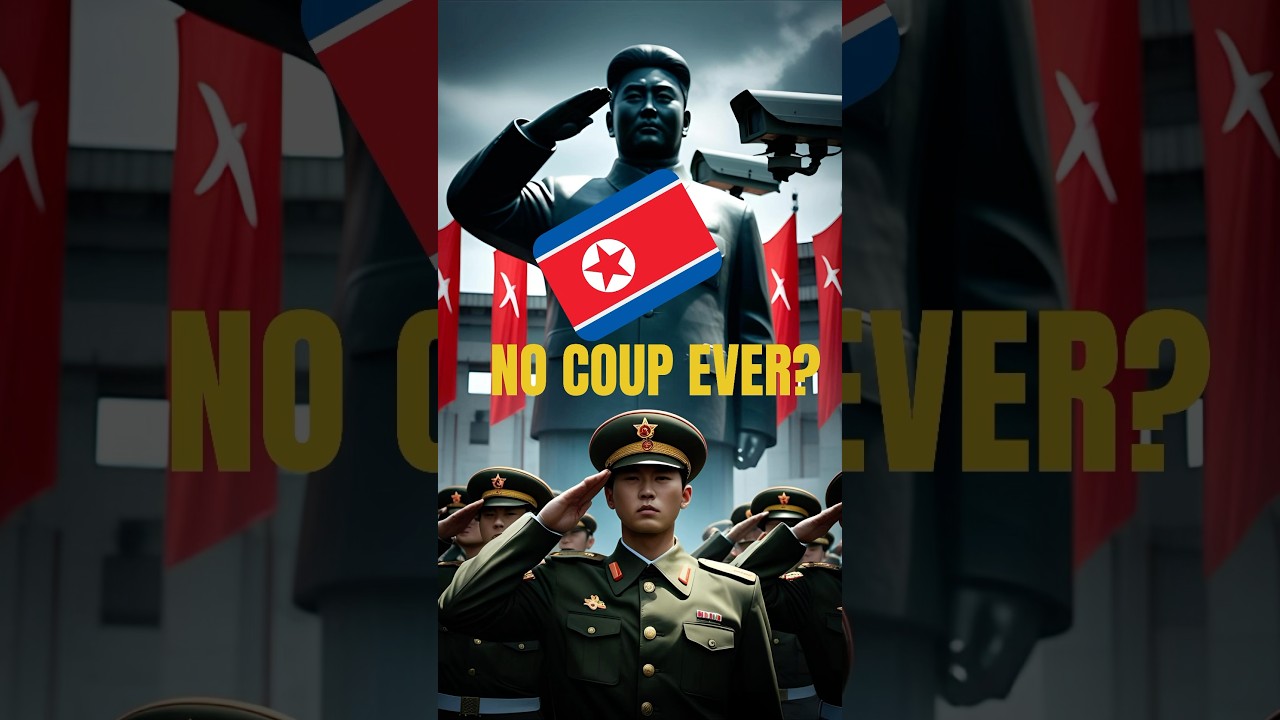 Why North Korea Has Never Faced a Military Coup 🇰🇵 | Unbelievable Power Grip #facts #politics