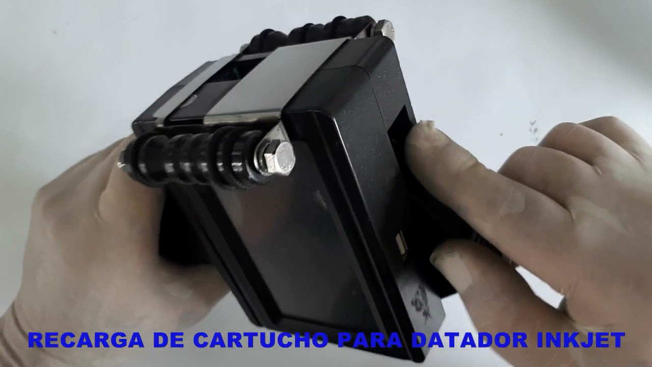 Recarregar o Cartucho para Datador Inkjet  é Possivel é