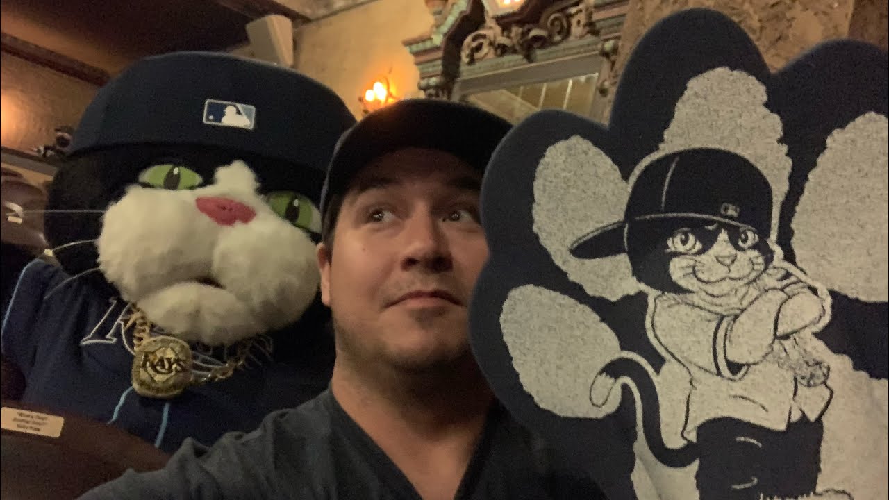 We Watched RED SOX vs. RAYS With MASCOT DJ KITTY at Historic TAMPA THEATRE - MLB ALDS GAME 3 FIASCO