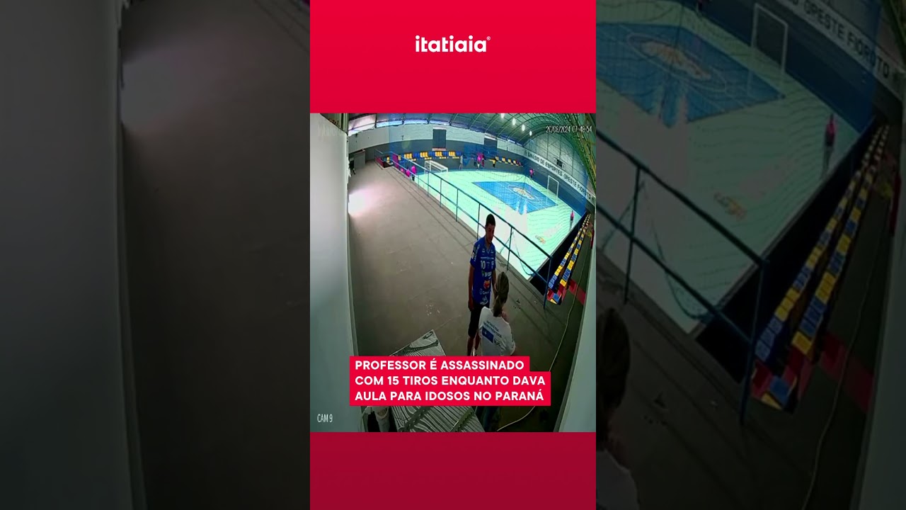PROFESSOR &Eacute; ASSASSINADO COM 15 TIROS ENQUANTO DAVA AULA PARA IDOSOS NA PARAN&Aacute;