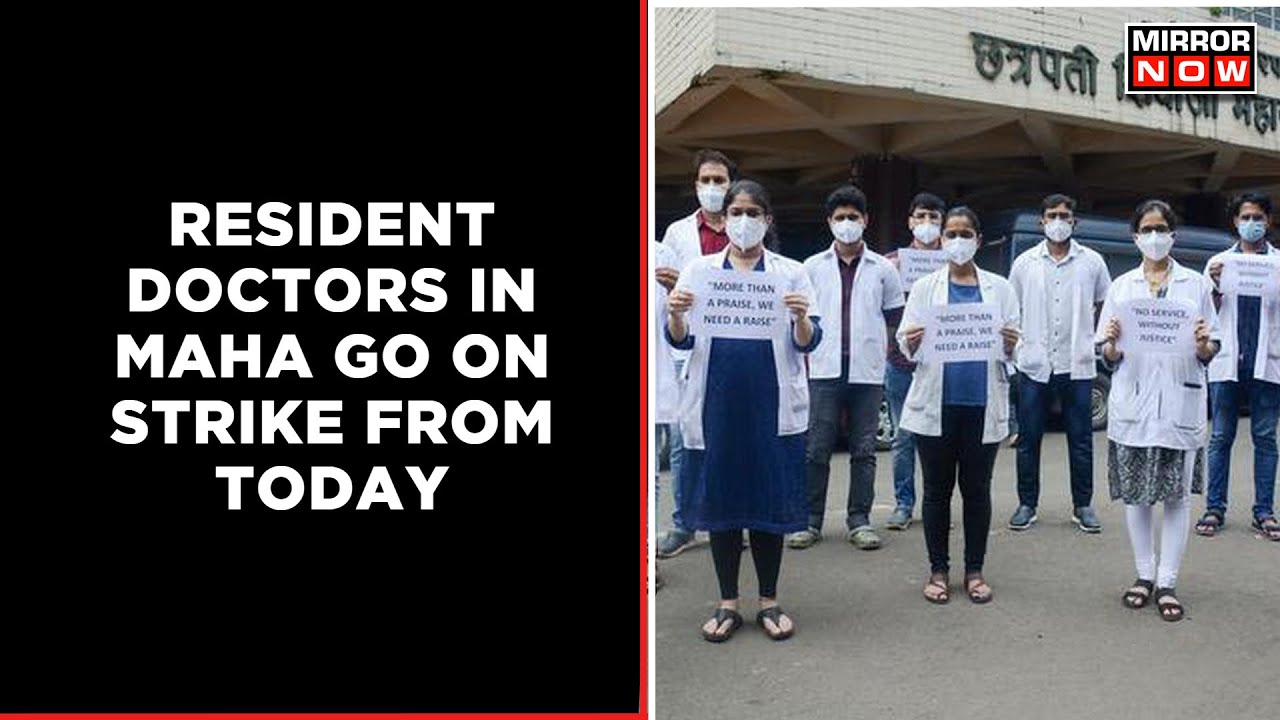 Mumbai Resident Doctors In Government Hospitals Go On MARD Strike From Today | Mirror Now