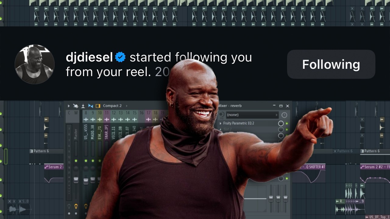 Shaq Followed Me Because of THIS Song | FL Studio Breakdown