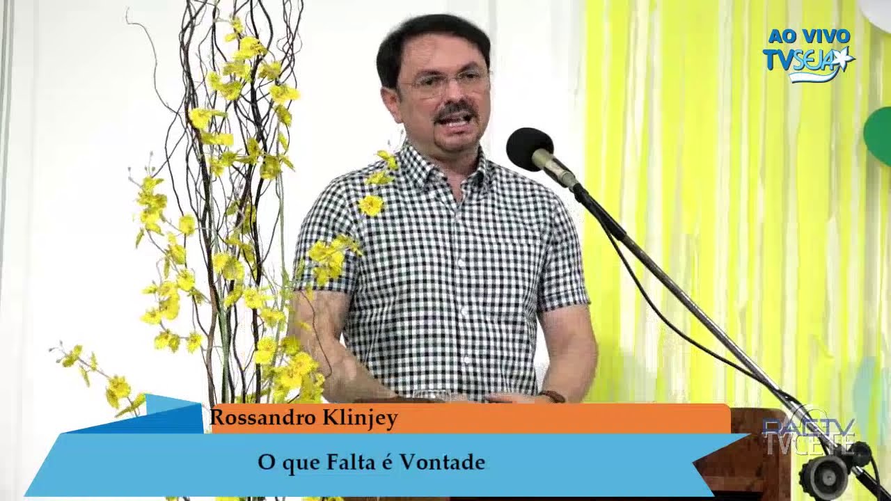 O que falta é vontade - Rossandro Klinjey