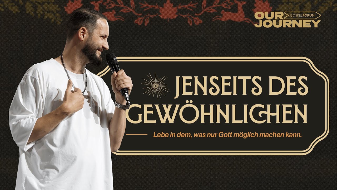 Jenseits des Gewöhnlichen | Markus Wenz | Gospel Forum