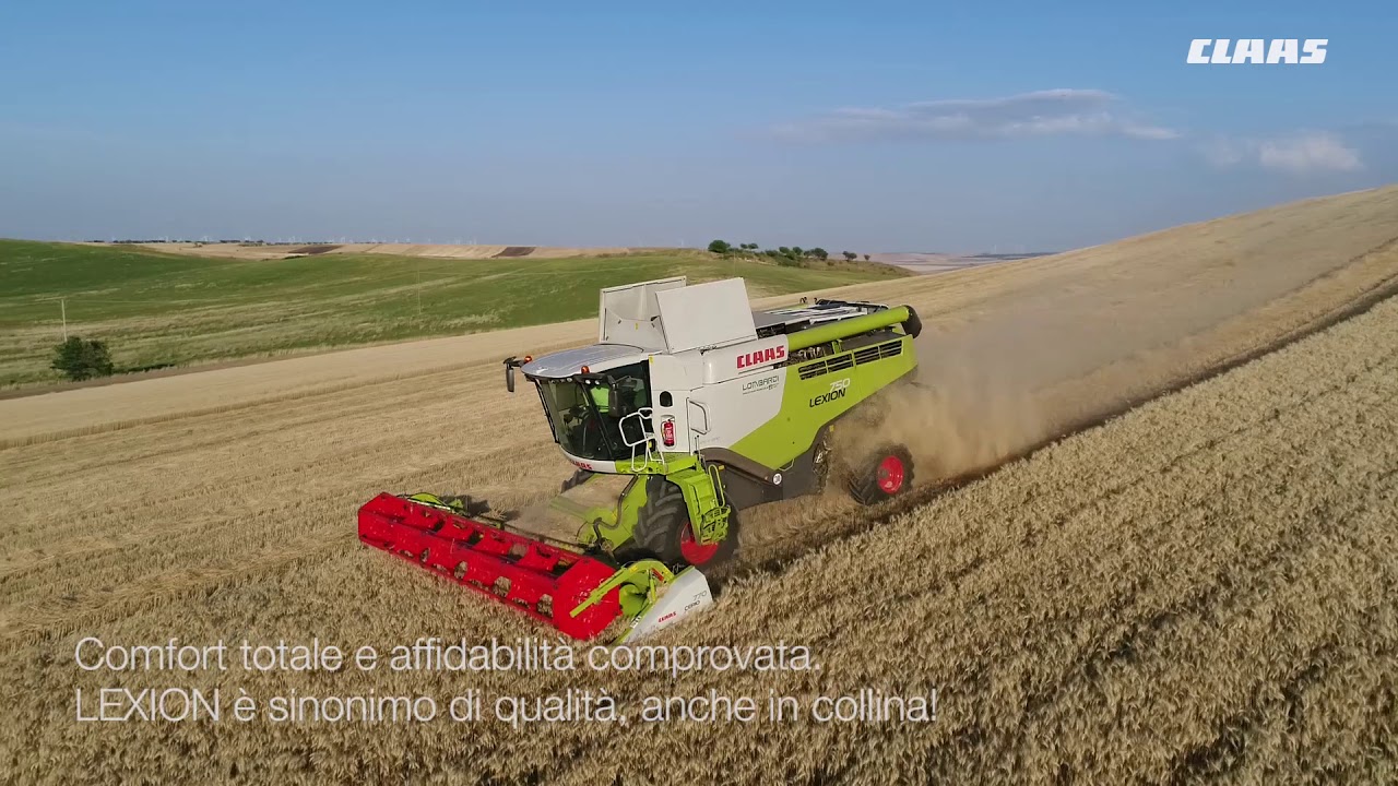 CLAAS In Campo 2019 - LEXION 750 MONTANA