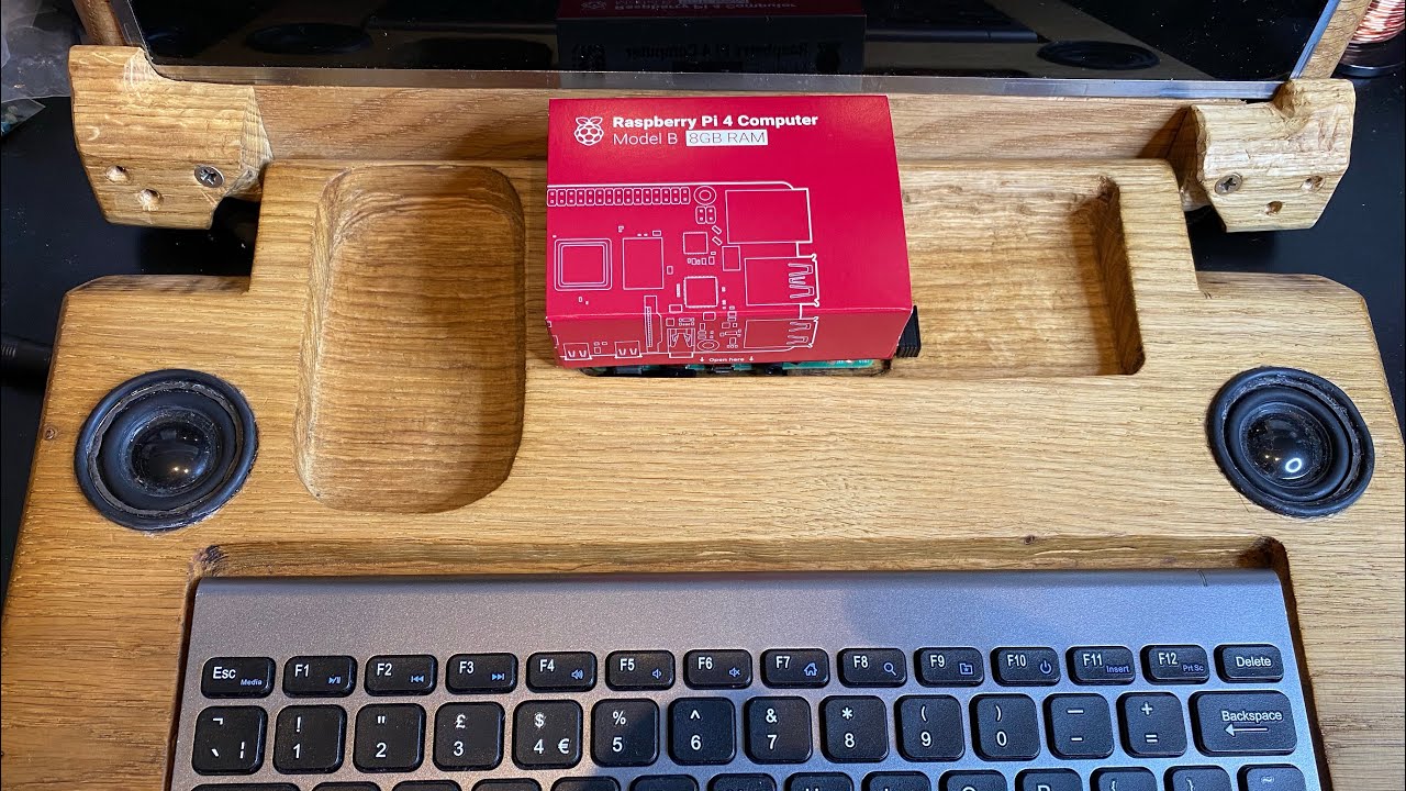OakPi Laptop gets an upgrade - Raspberry Pi 4 8Gb
