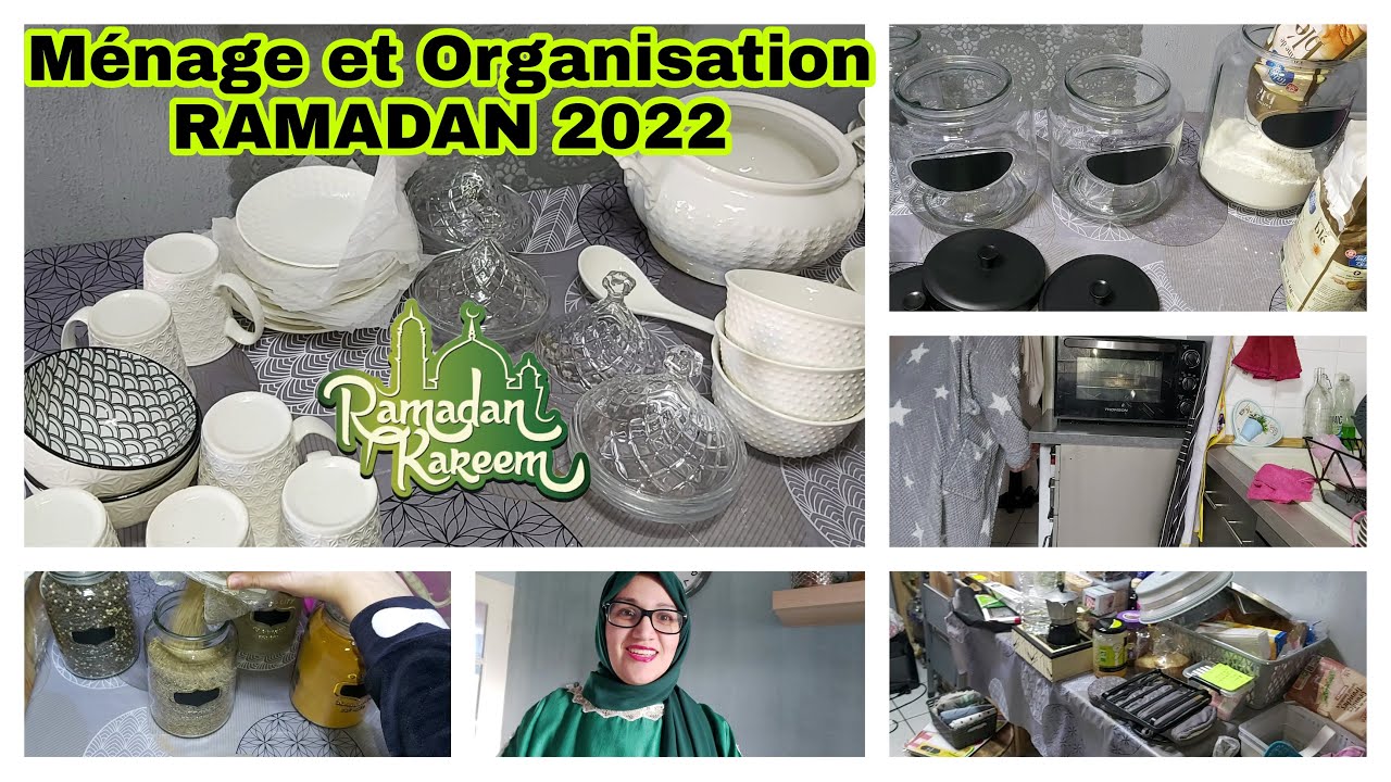✨ GRAND MÉNAGE ET ORGANISATION DE LA CUISINE ✨ RAMADAN 2022