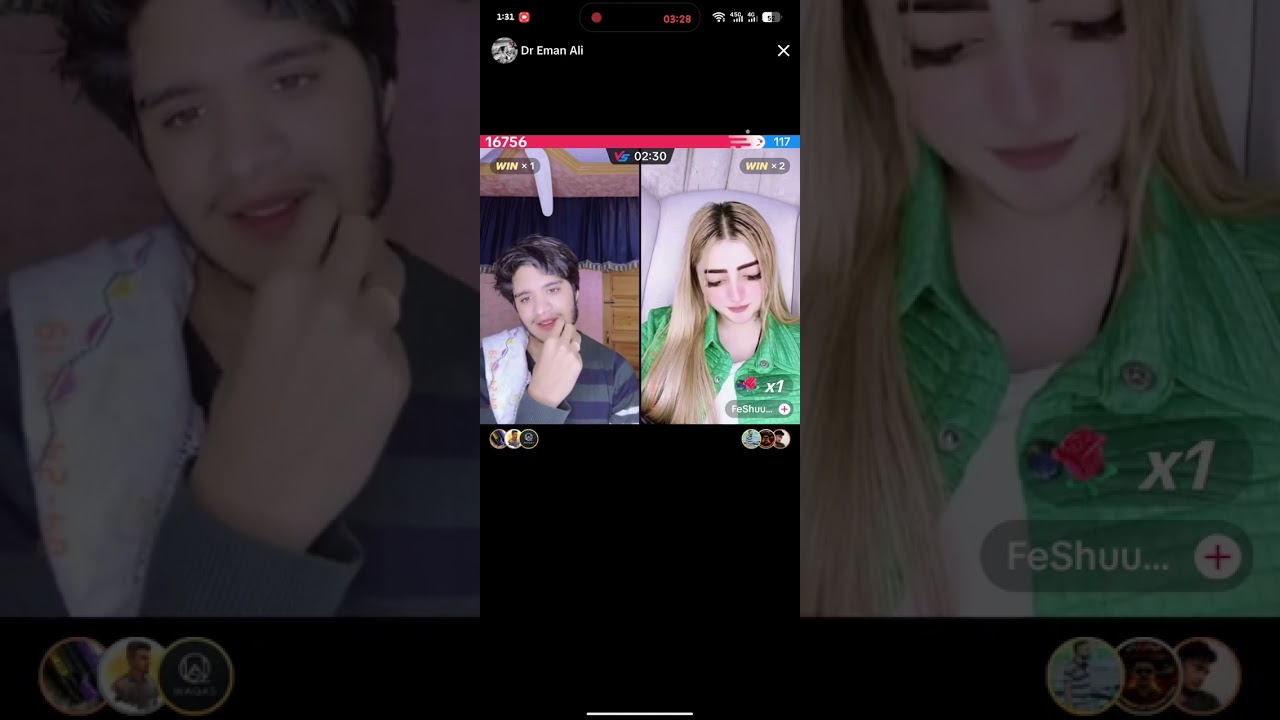 Dr Eman live with feeshow cute hoster 
