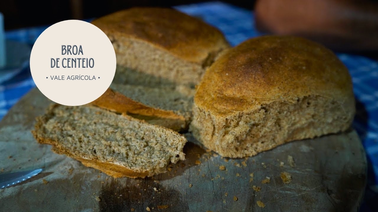 Receita antiga de broa de trigo e centeio