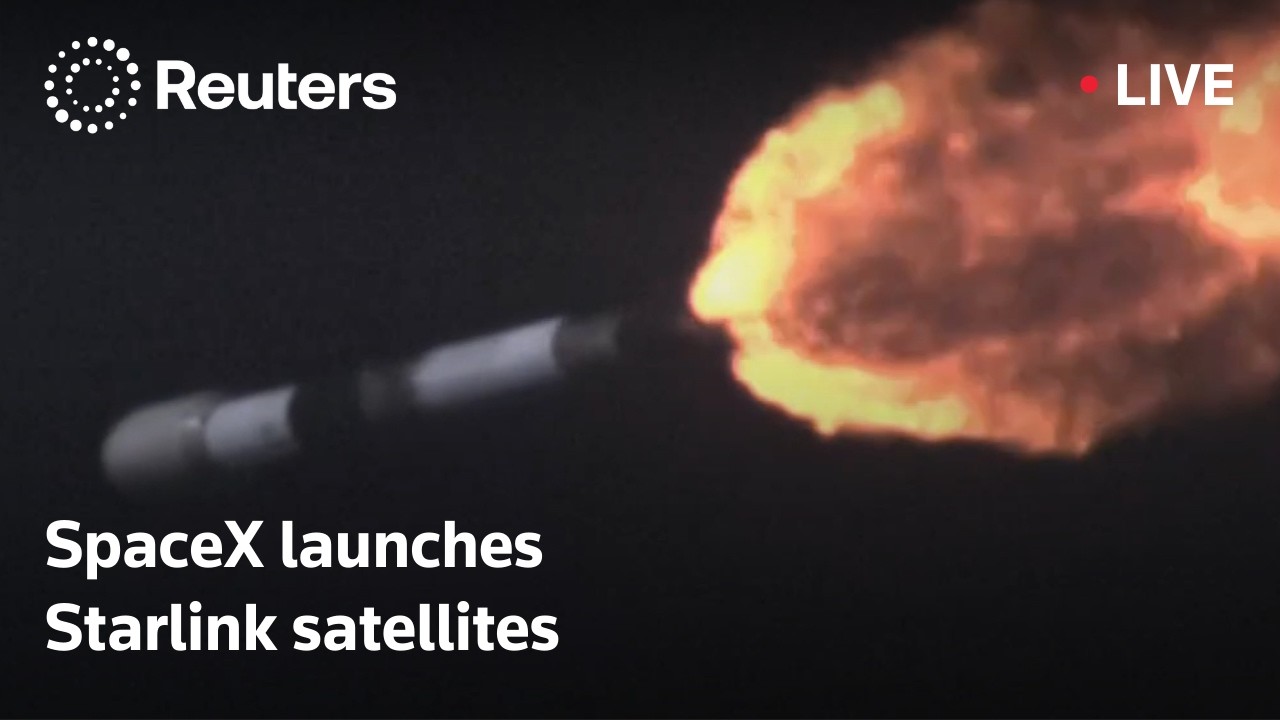 LIVE: SpaceX launches Starlink satellites