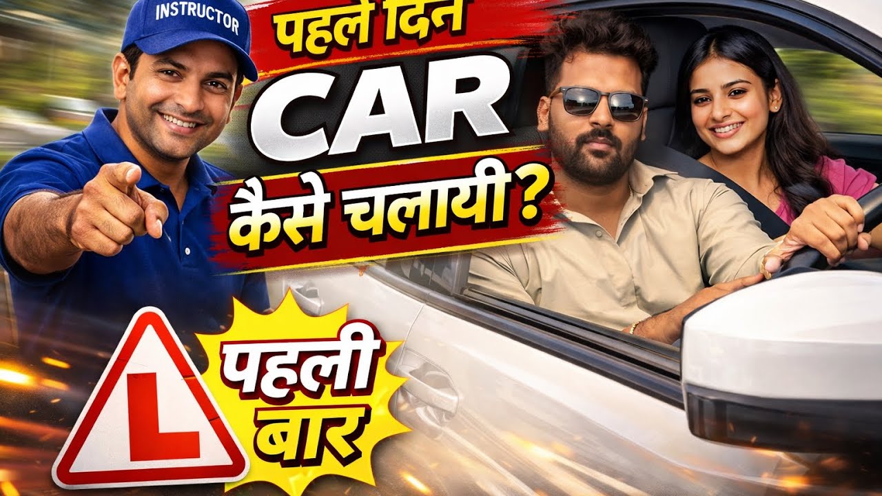 ​Car Driving Course: Day 1 (Basic Controls) || How to drive car?