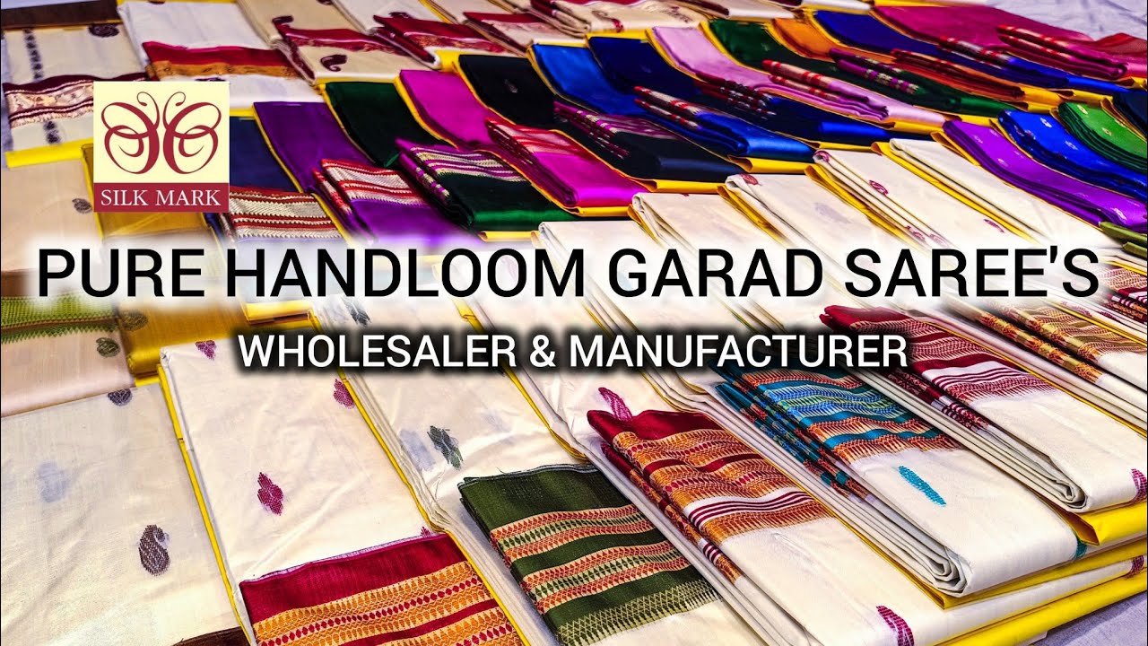Pure Handloom Garad Sarees Wholesaler in Kolkata, Barabazar