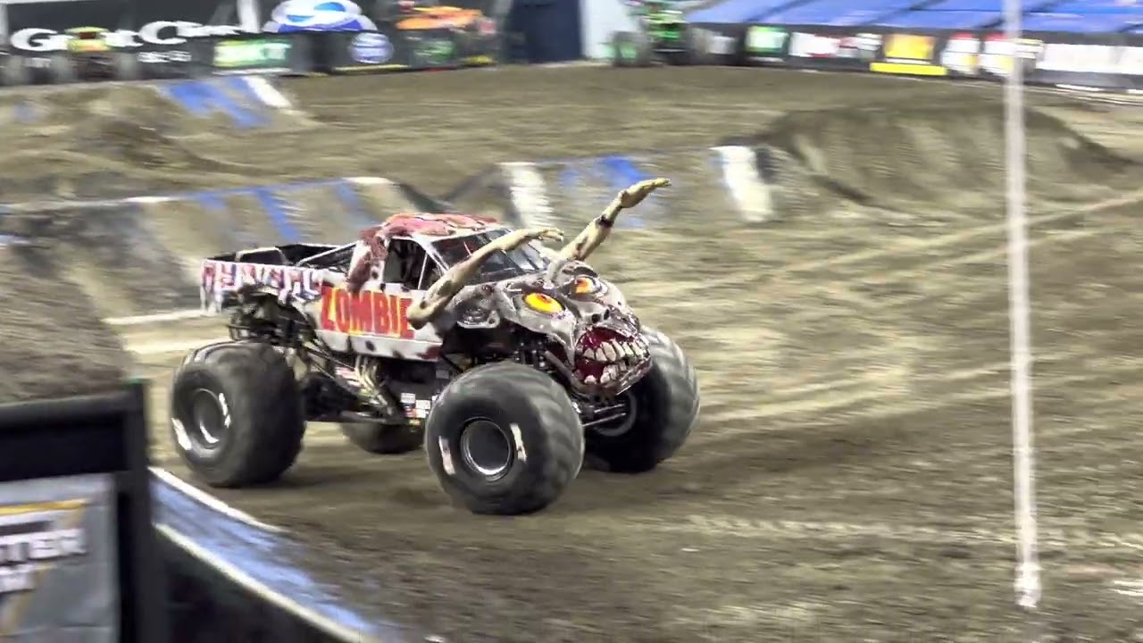 Monster Jam - Zombie - FREESTYLE COMPETITION 3rd Place: 8.935 - Lumen Field - April 1st 2023