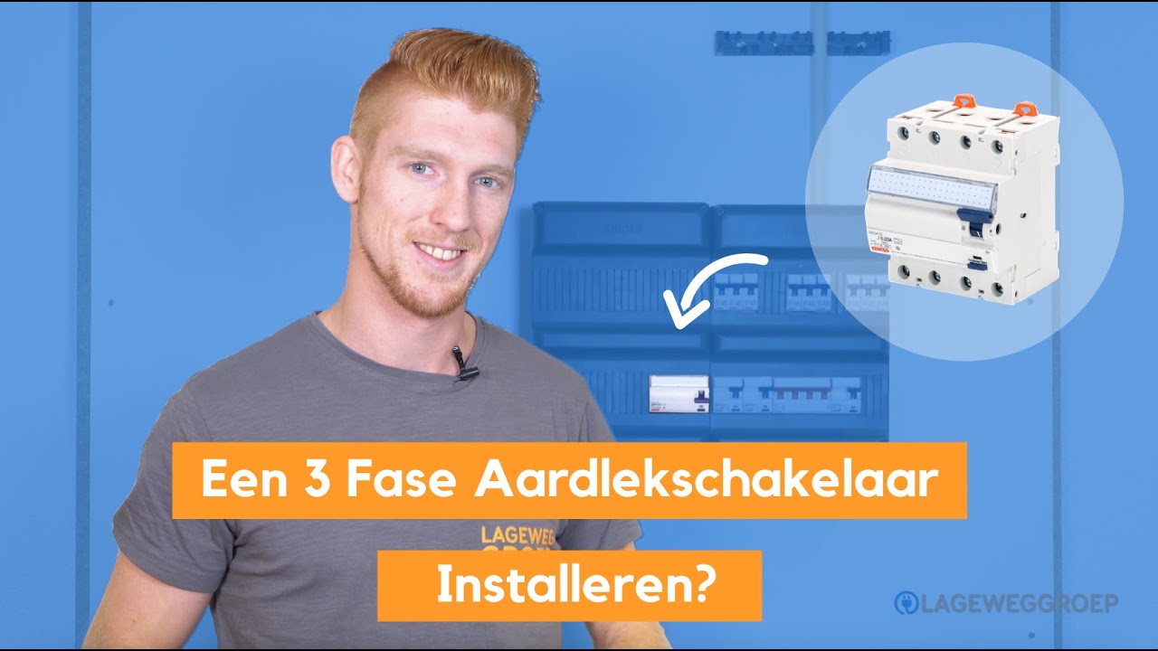 Hoe Jij Een 3 Fase Aardlekschakelaar Installeert - 4 Polige Aardlekschakelaar aansluiten