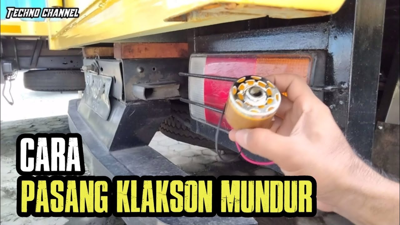 cara cepat pasang klakson atret | Techno channel