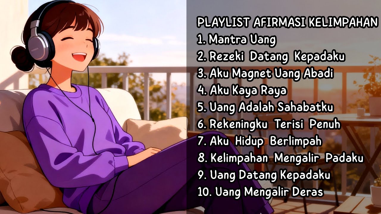 Lagu Afirmasi Positif Pagi Hari, Uang Mengalir Deras Tanpa Henti | Frekuensi Rezeki & Kelimpahan *24