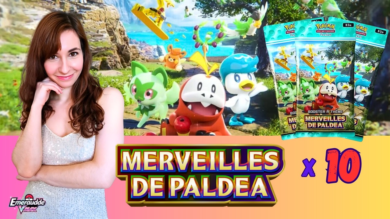OUVERTURE de BOOSTERS MERVEILLES DE PALDEA