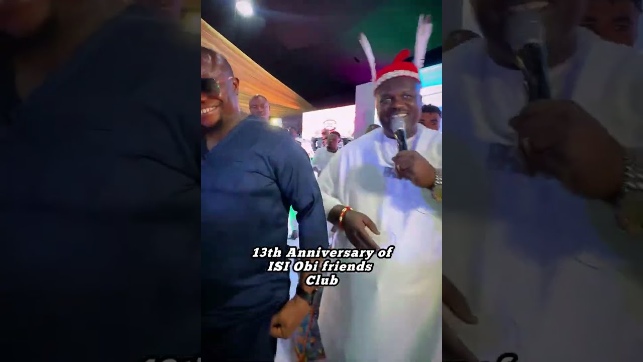 Bundles of money flows mmediately Aro nwanteje sings Origiridi at 13th anniversary of Isi obi club
