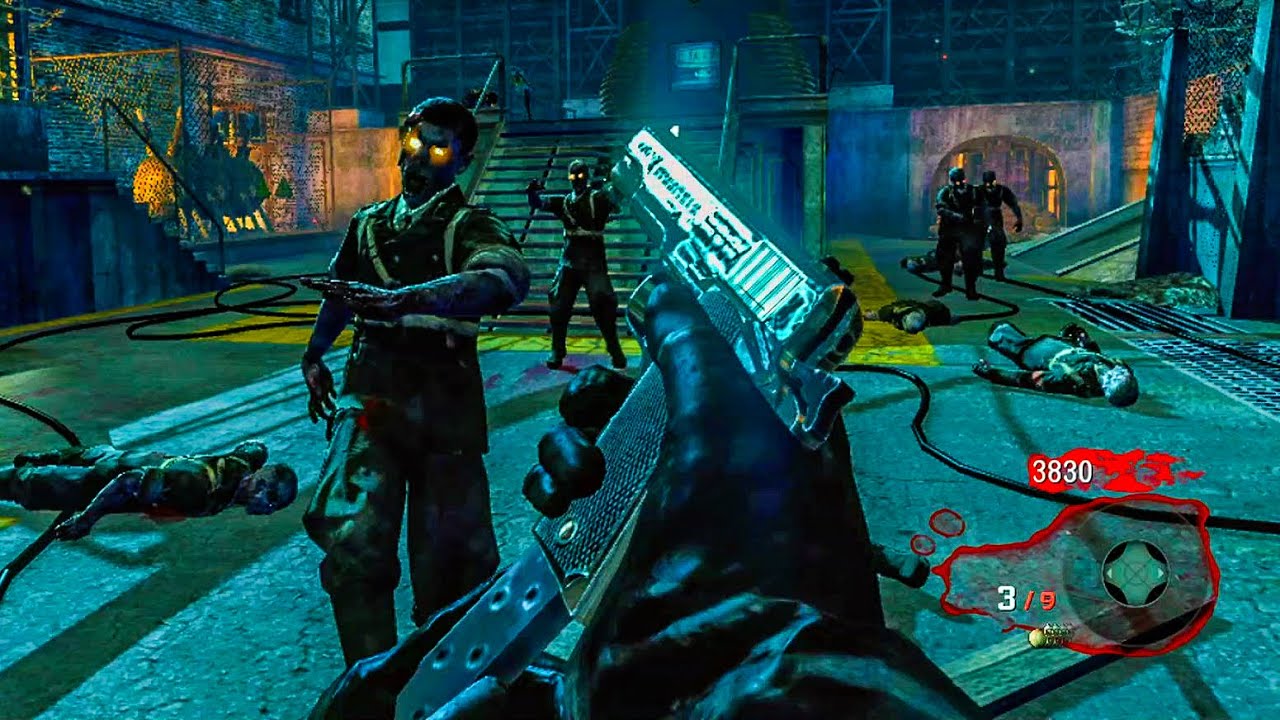 BLACK OPS ZOMBIES: DER RIESE GAMEPLAY! (NO COMMENTARY)