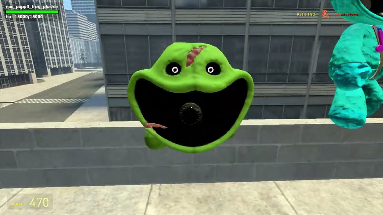 I Play As HUGGY CURSED WUGGY FROM POPPY PLAYTIME 1,2,3 To protect this city | Garry's Mod!