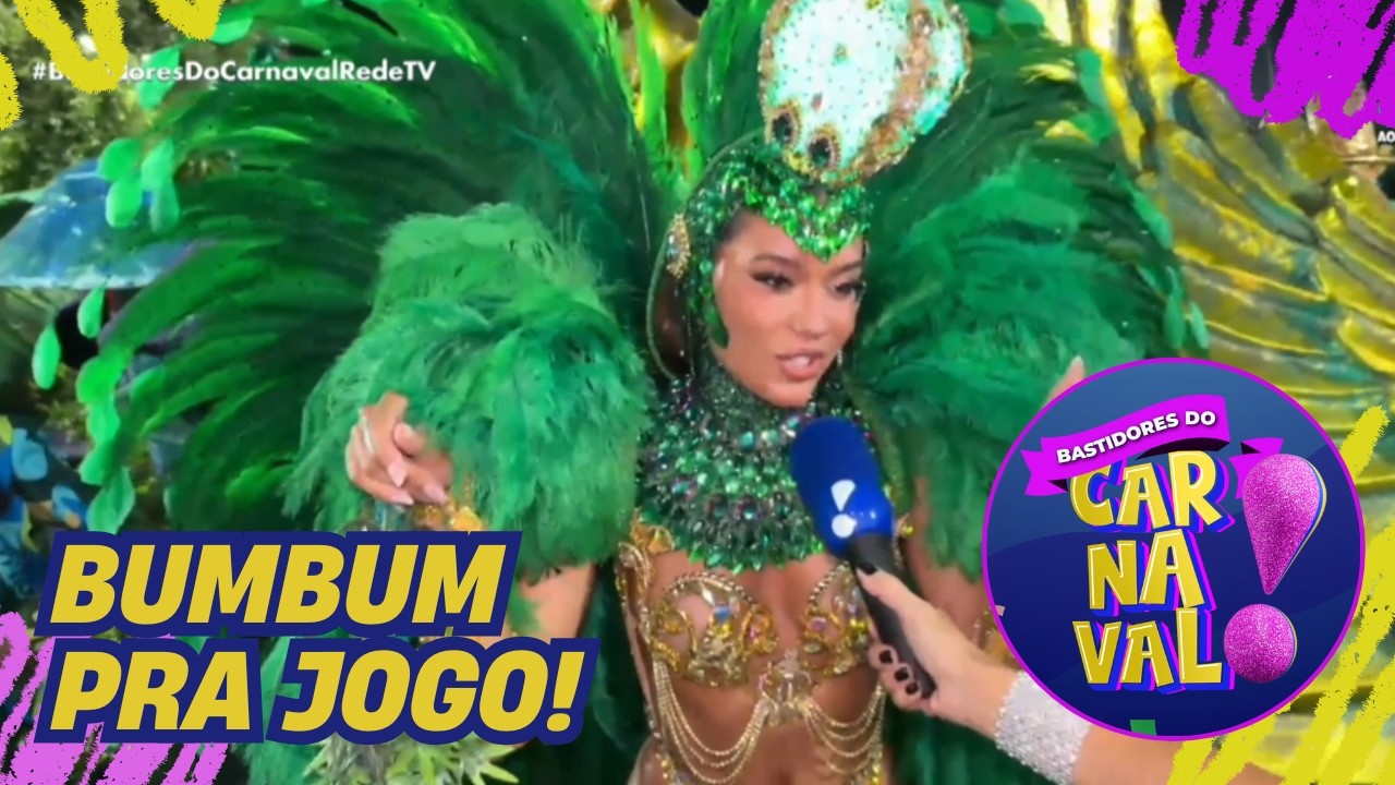 Musa da Imperatriz exibe corpão na menor fantasia da Sapucaí!