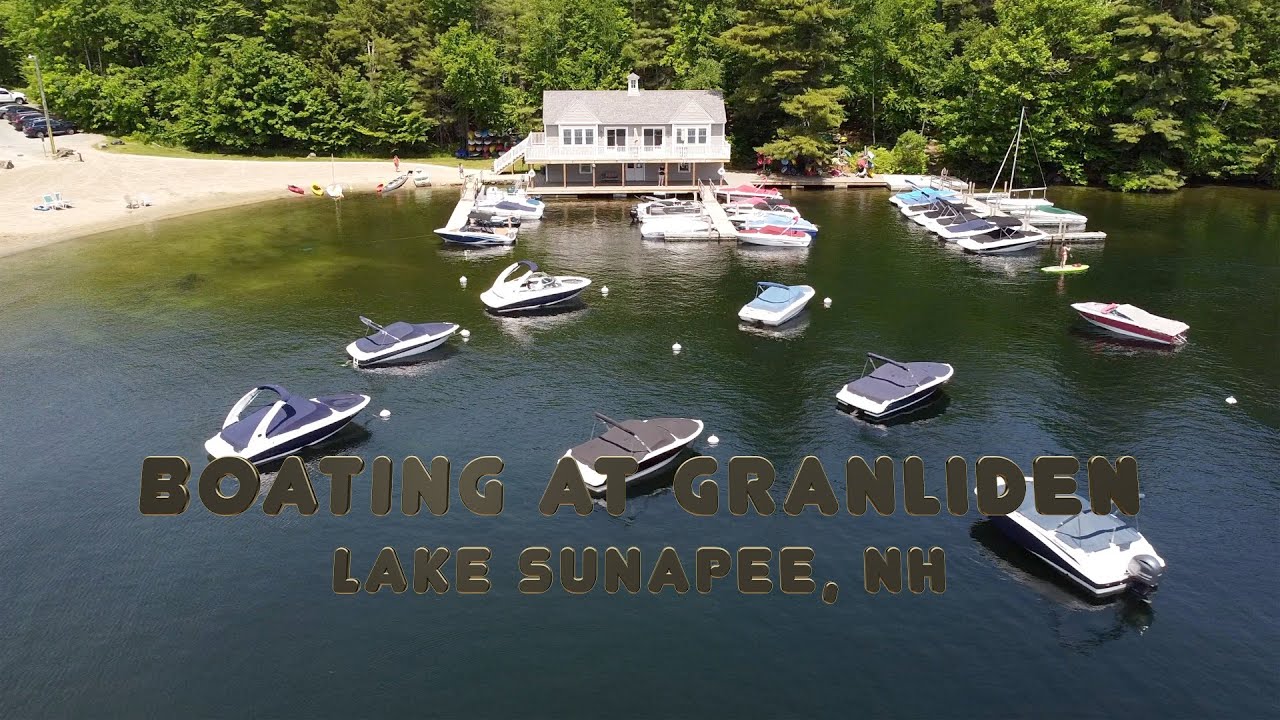 Boating Granliden, Sunapee NH