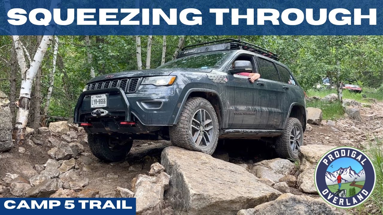 Протискиваемся по тропе Лагеря 5 | Jeep Grand Cherokee на бездорожье в Блэк-Хиллз