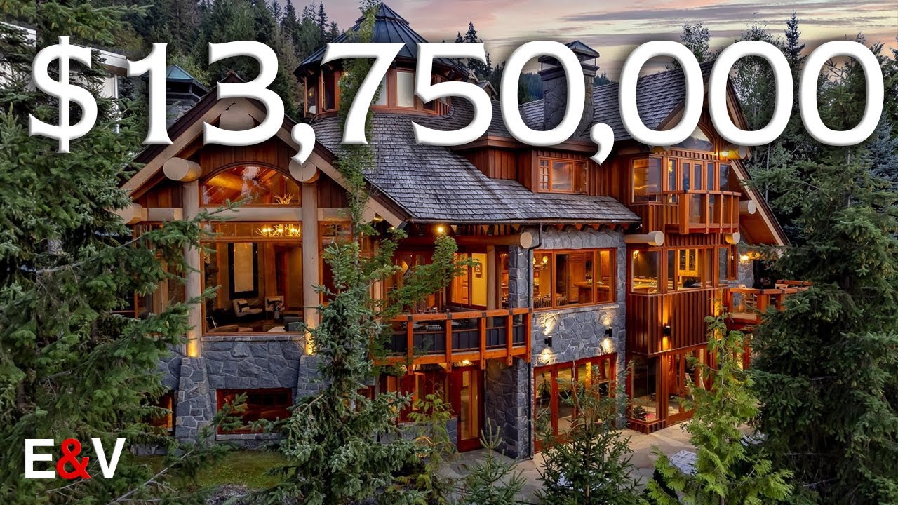 Внутри роскошного горнолыжного шале в Уистлере стоимостью 13 750 000 долларов — эксклюзив для эле...
