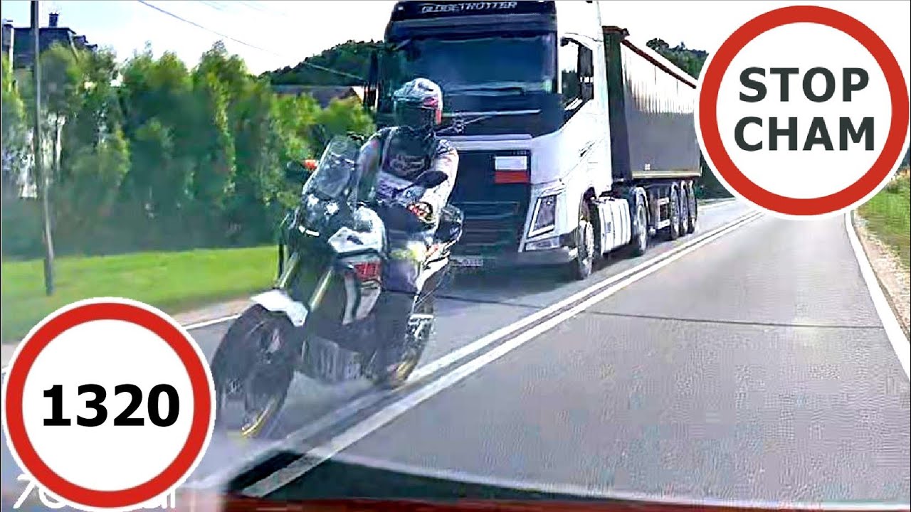 Stop Cham #1320 - Niebezpieczne i chamskie sytuacje na drogach