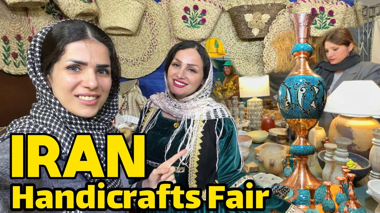 Walking Through Iran&rsquo;s Biggest Handicrafts Fair/Local Artists & Traditional Crafts in Kerman