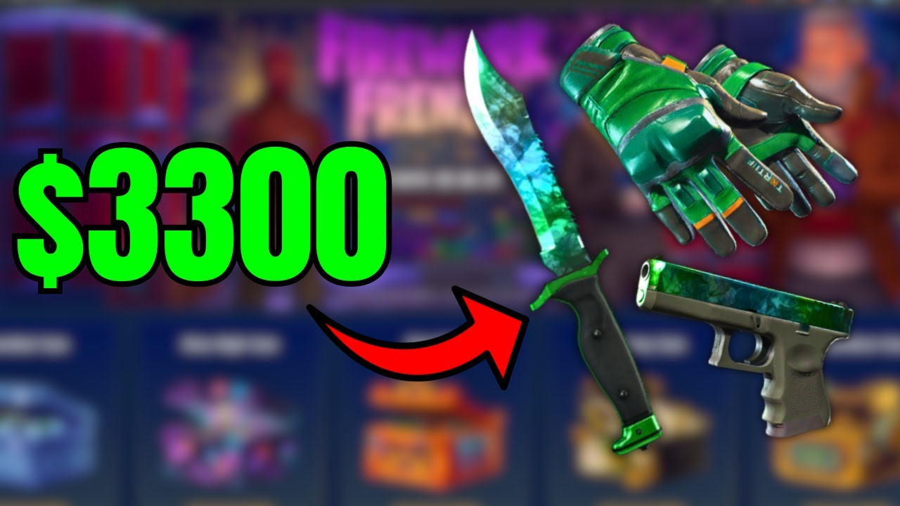 MI-AM FACUT INVENTAR VERDE DE 3000 DE EURO PE CSGO-SKINS - INVENTAR PE CULORI EP.1