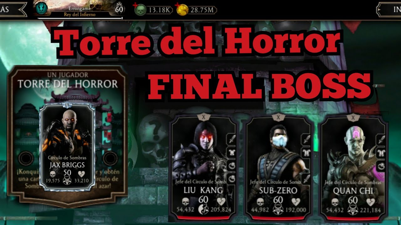 Torre del Horror (2020) | 192-200 | Final BOSS | Mortal Kombat Mobile