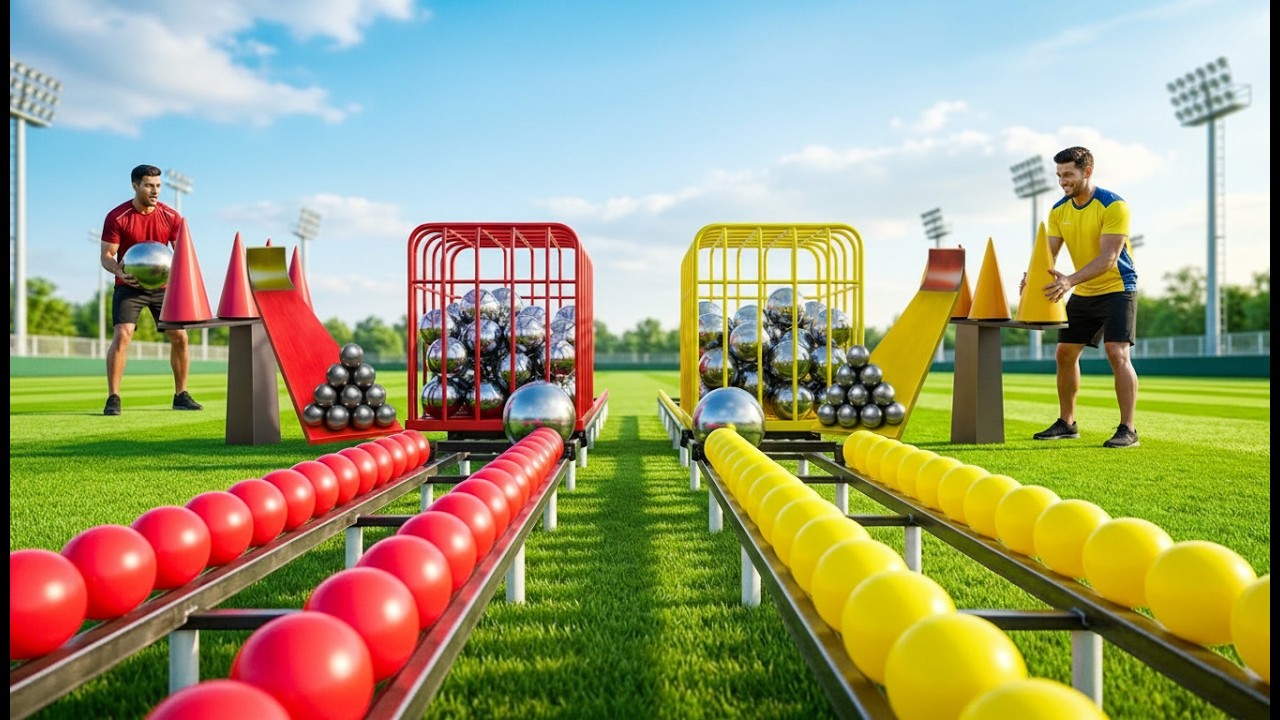 This 20-Level Balloon Obstacle Course Is Impossible! 😳