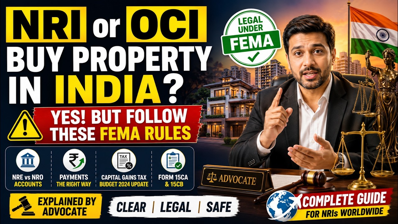 Can NRIs Buy Property in India? What FEMA Actually Says | 2025 Guide