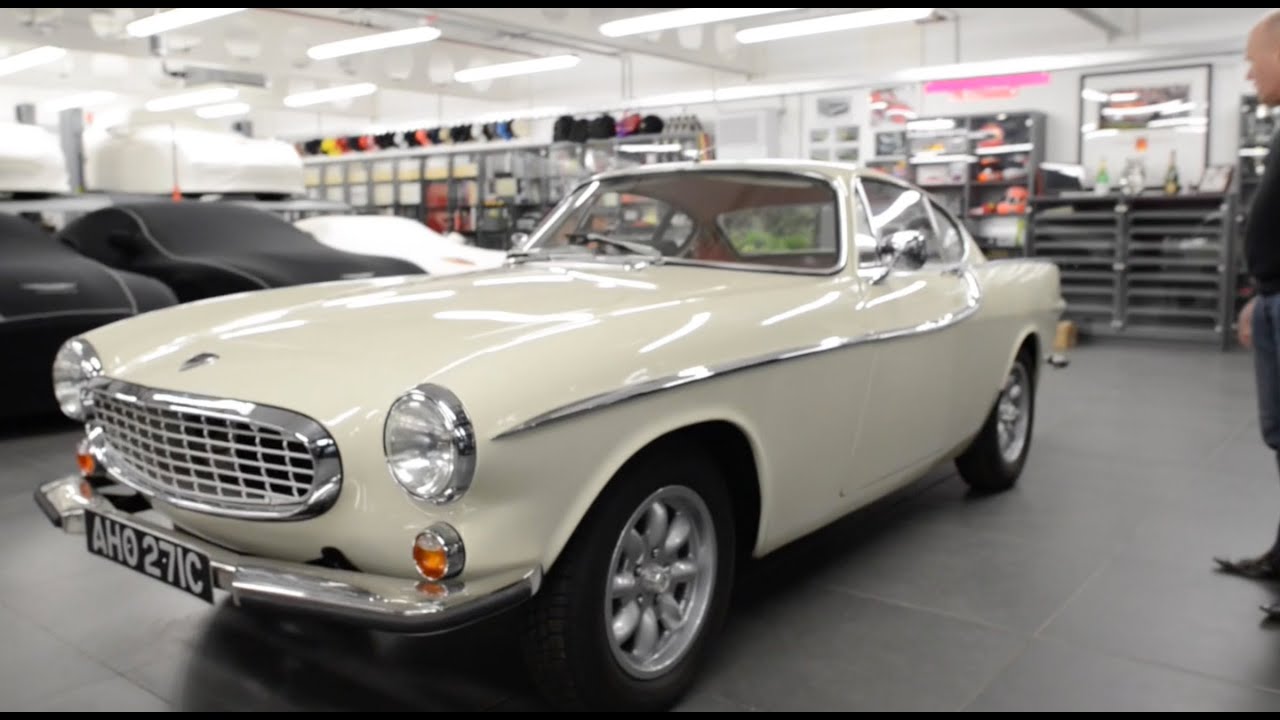 Paul Bailey and his Volvo P1800S