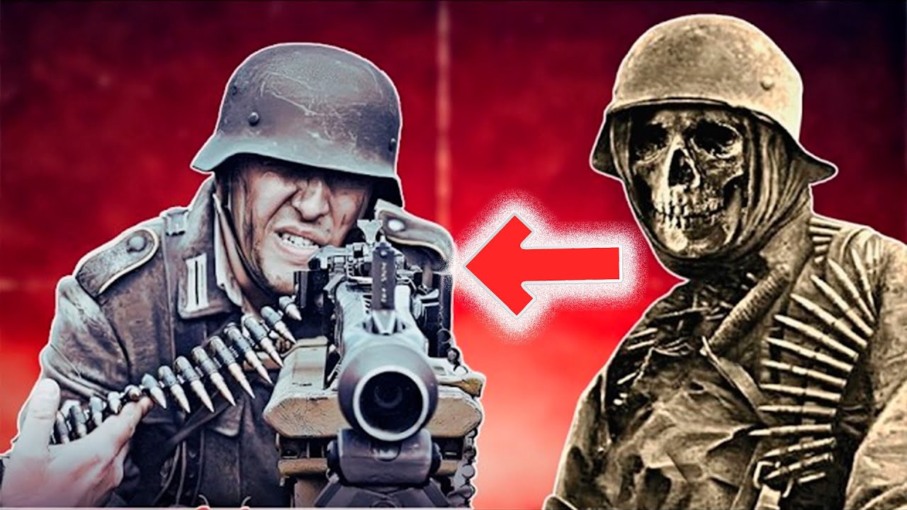Der Furchterregende Job Der MG-42 Maschinengewehrschützen Im Zweiten Weltkrieg