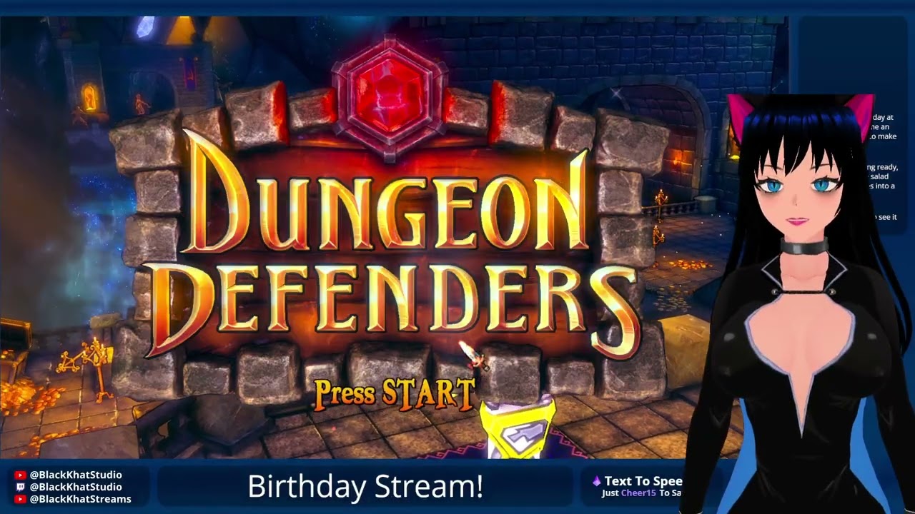 Birthday Stream! :D - #DungeonDefenders VoD 01 #Stream (09-01-25)